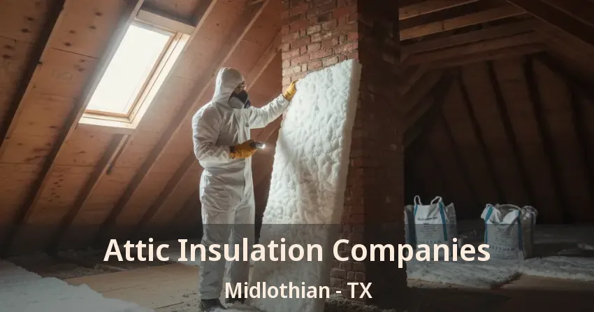 Attic Insulation Companies Midlothian - TX