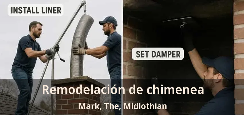 Remodelación de chimenea Mark, The, Midlothian - TX
