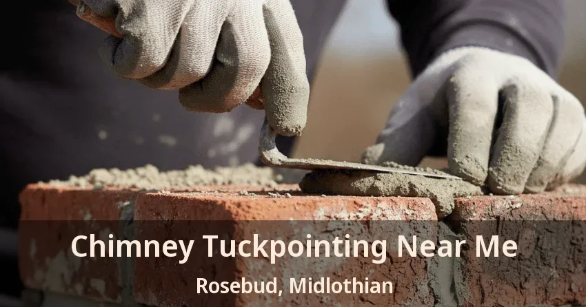 Chimney Tuckpointing Near Me Rosebud, Midlothian - TX