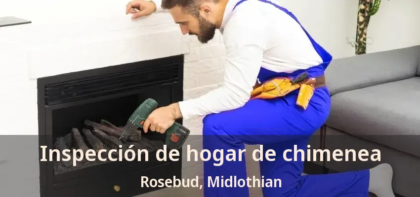 Inspección de hogar de chimenea Rosebud, Midlothian - TX