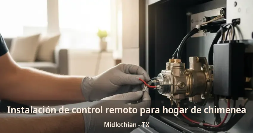 Instalación de control remoto para hogar de chimenea Midlothian - TX Instalación de control remoto para hogar de chimenea Midlothian - TX