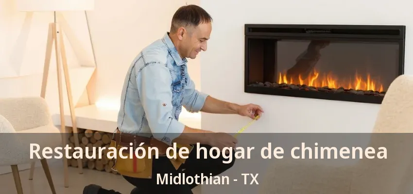Restauración de hogar de chimenea Midlothian - TX