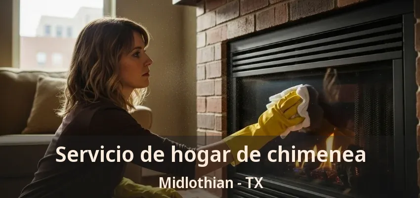 Servicio de hogar de chimenea Midlothian - TX