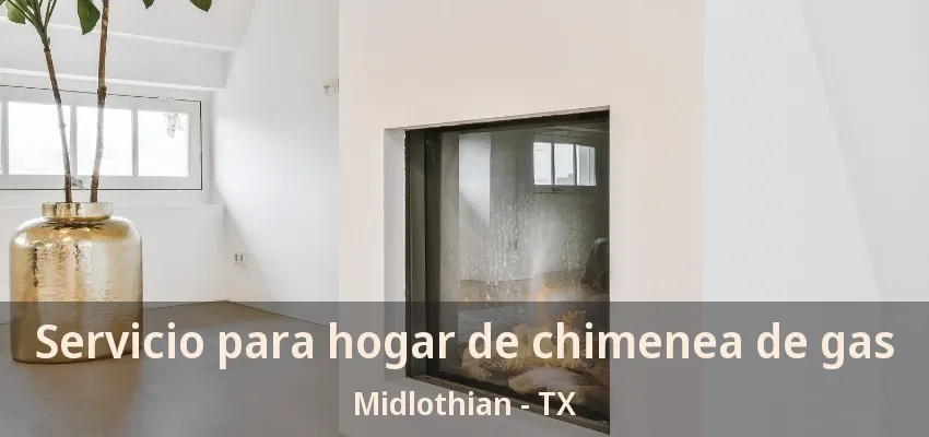 Servicio para hogar de chimenea de gas Midlothian - TX