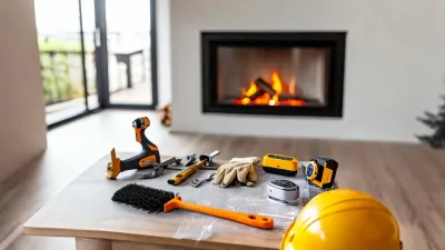 Book for Reparar un hogar de chimenea de gas